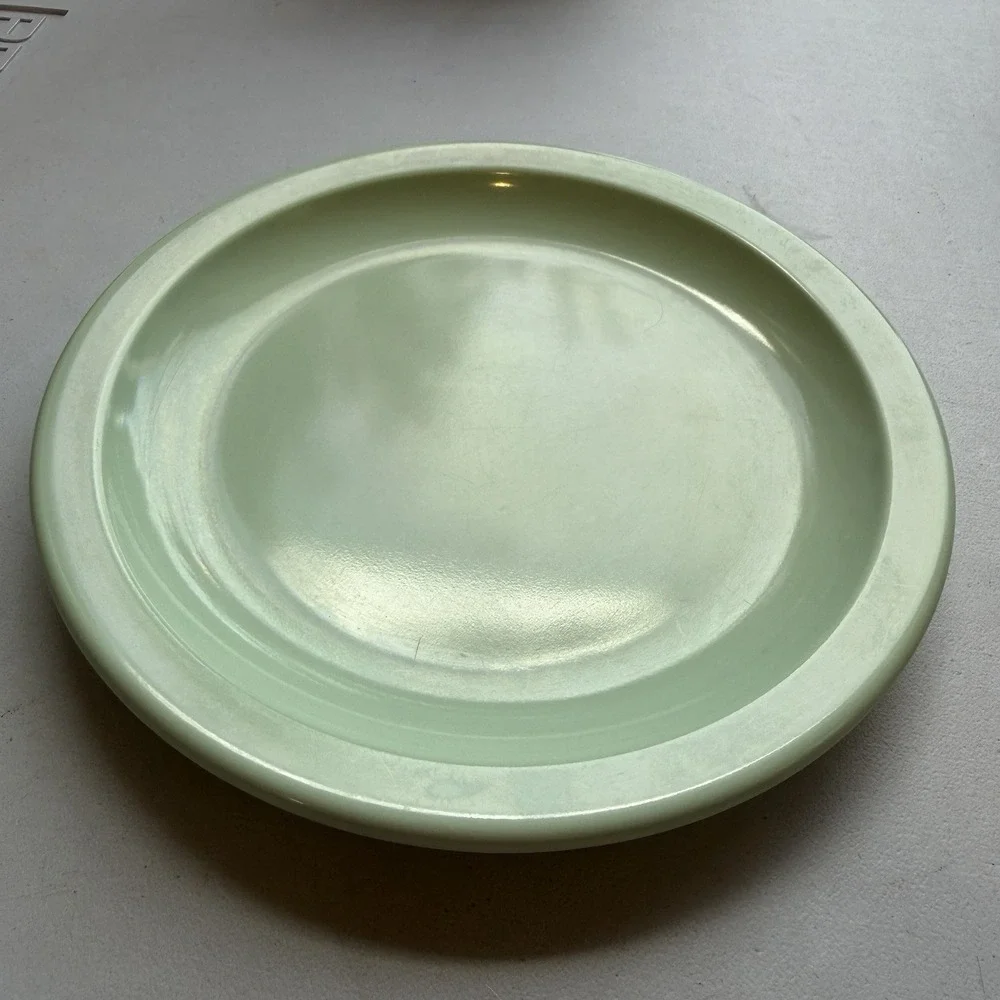 Dallas Ware Melamine Melmac Plates Mint Green 6 1/8